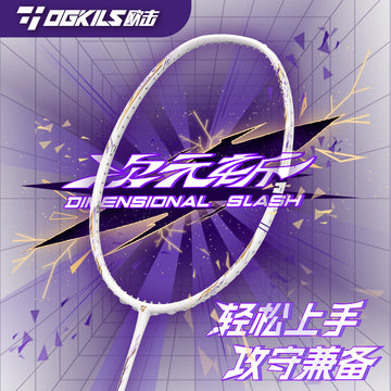 OGKILS Dimensional Slash Badminton Racket