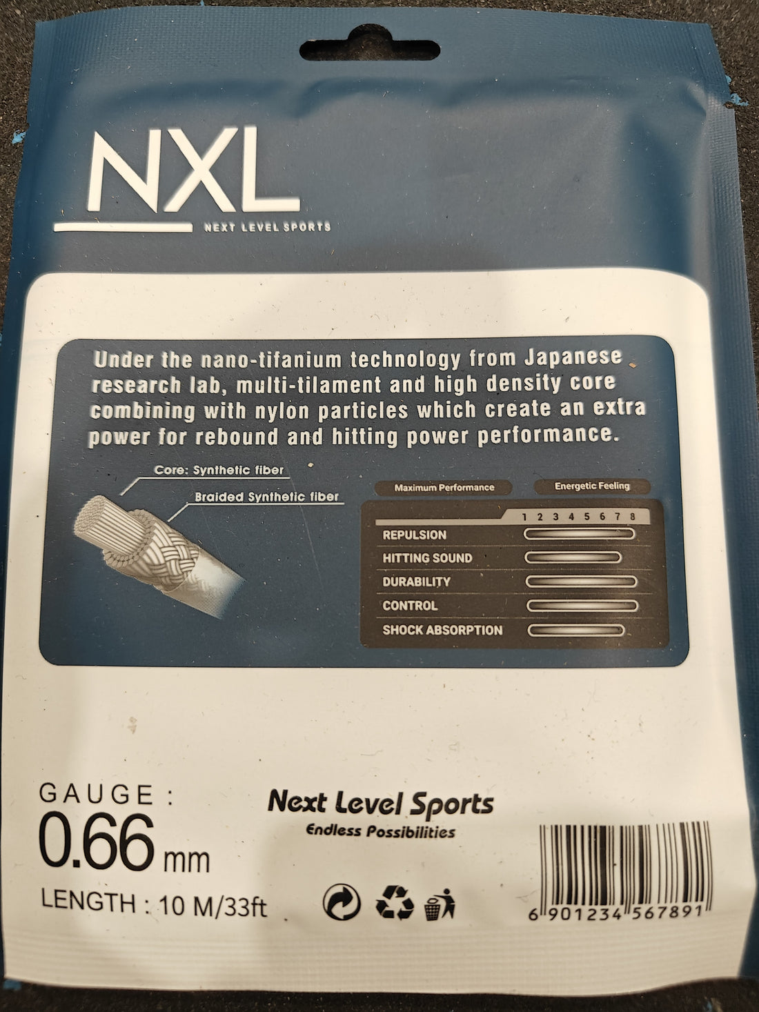 NX-66P - NXL Sport Badminton Strings